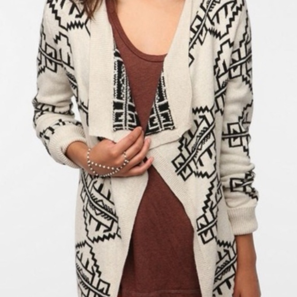 Tribal cardigan from urban outfitters